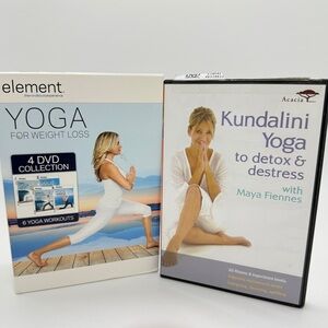 Element & Acacia Yoga DVD Bundle - Weight Loss and Kundalini Yoga